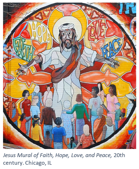 Jesus Mural, Chicago